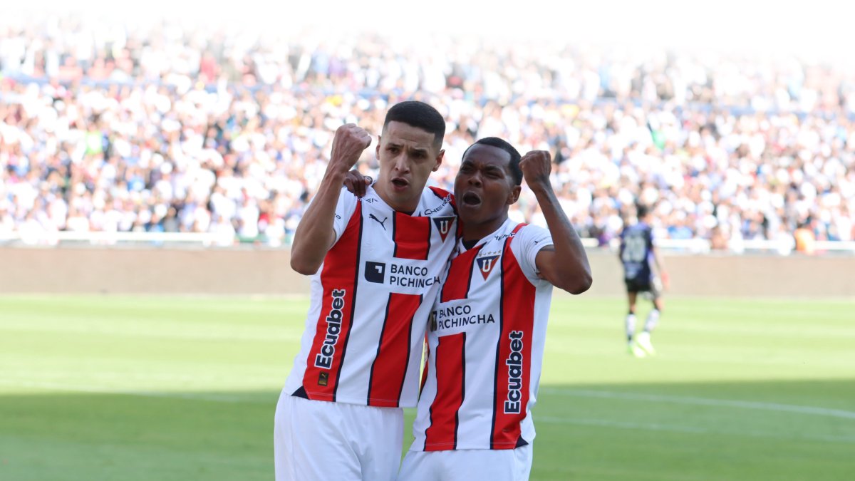 Liga de Quito recibe a Aucas en la fecha 8 de la LigaPro 2025.