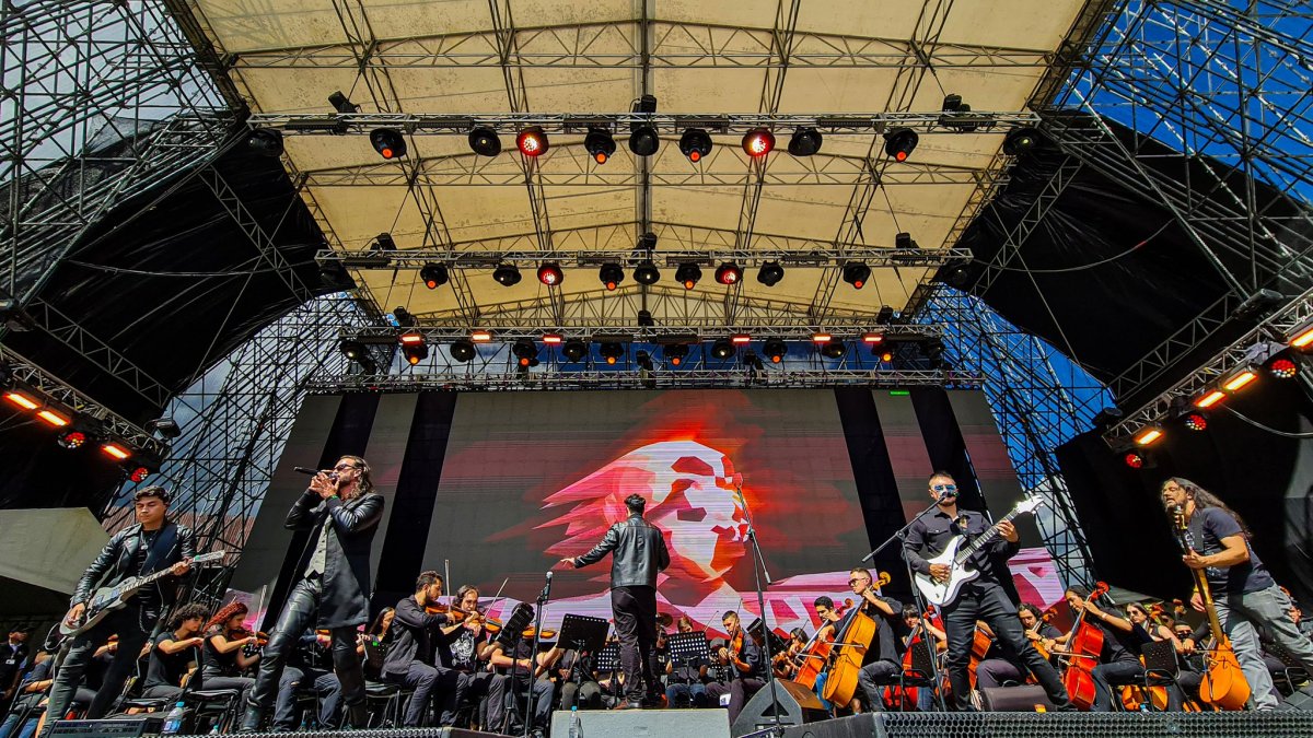 Anima Inside durante su participación en el Festival Altavoz 2022 en Medellín, Colombia.