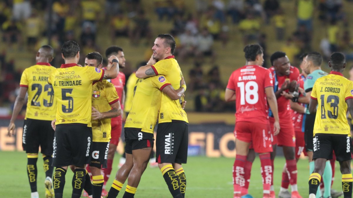 Barcelona SC venció a El Nacional en la fecha 9 de la LigaPro 2025.