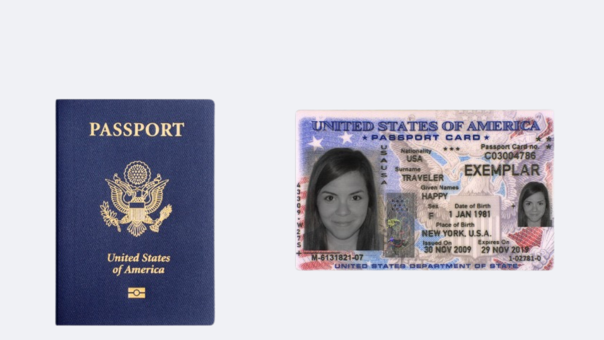 Documentos válidos como REAL ID.