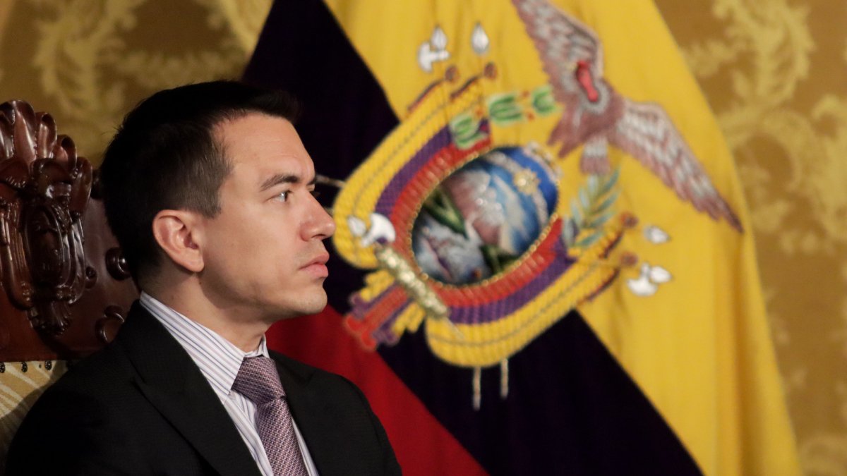 El presidente Daniel Noboa gobernará hasta el 2029. Tiene la posibilidad de ir por un reelección y seguir en el poder hasta el 2033.