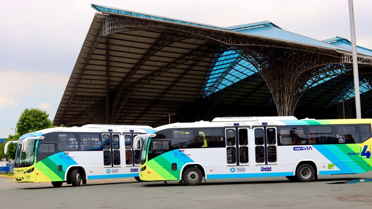 Este 19 de abril, el Municipio dio a conocer que cuatro nuevas unidades llegaron a la ciudad para operar en la Troncal 4.