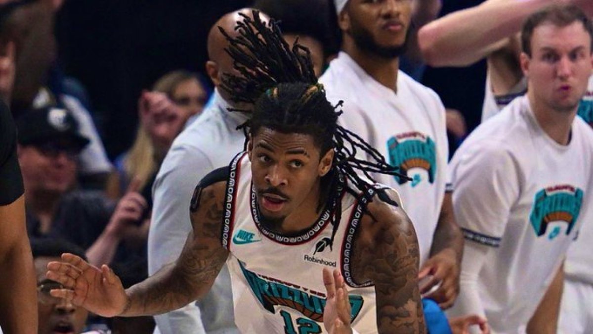 Morant firmó 22 puntos, 7 rebotes y 9 asistencias con gran soberbia.