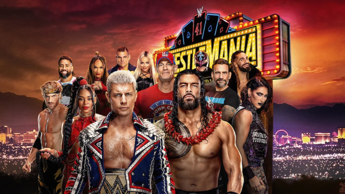 El Allegiant Stadium de Las Vegas se alista para recibir a miles de fanáticos en la histórica edición 41 de WrestleMania.