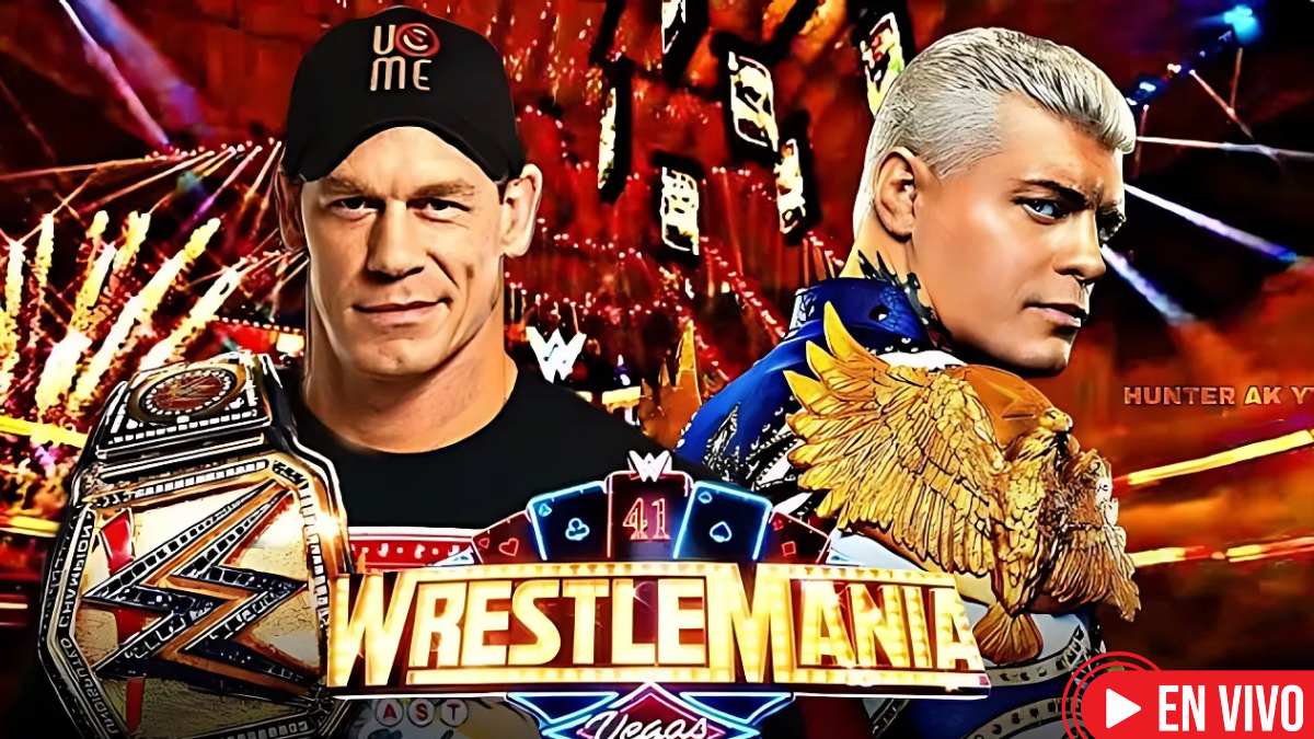 John Cena y Cody Rhodes protagonizan el combate estelar de WrestleMania 41, una pelea que marca el posible retiro del legendario luchador.