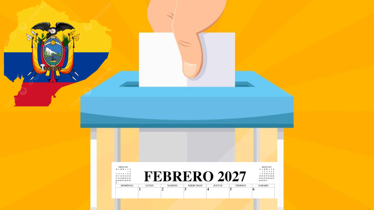 Imagen referencial de elecciones seccionales en febrero 2027.