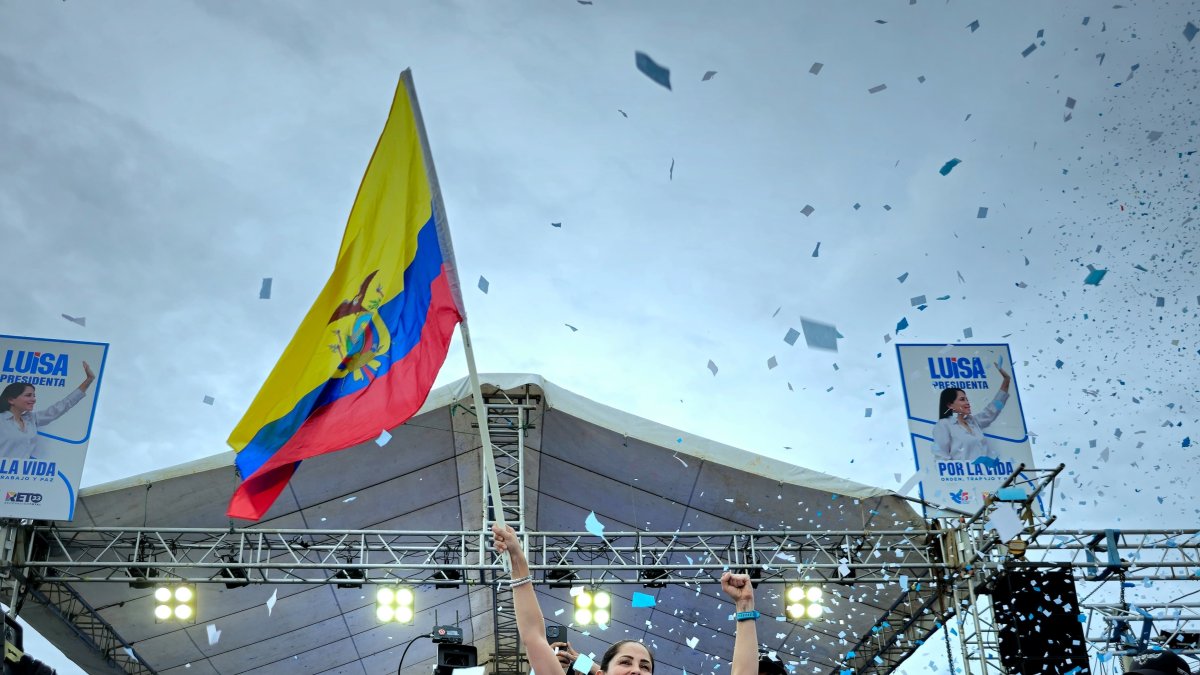 Luisa González obtuvo la peor votación del correísmo en los últimos ocho años.