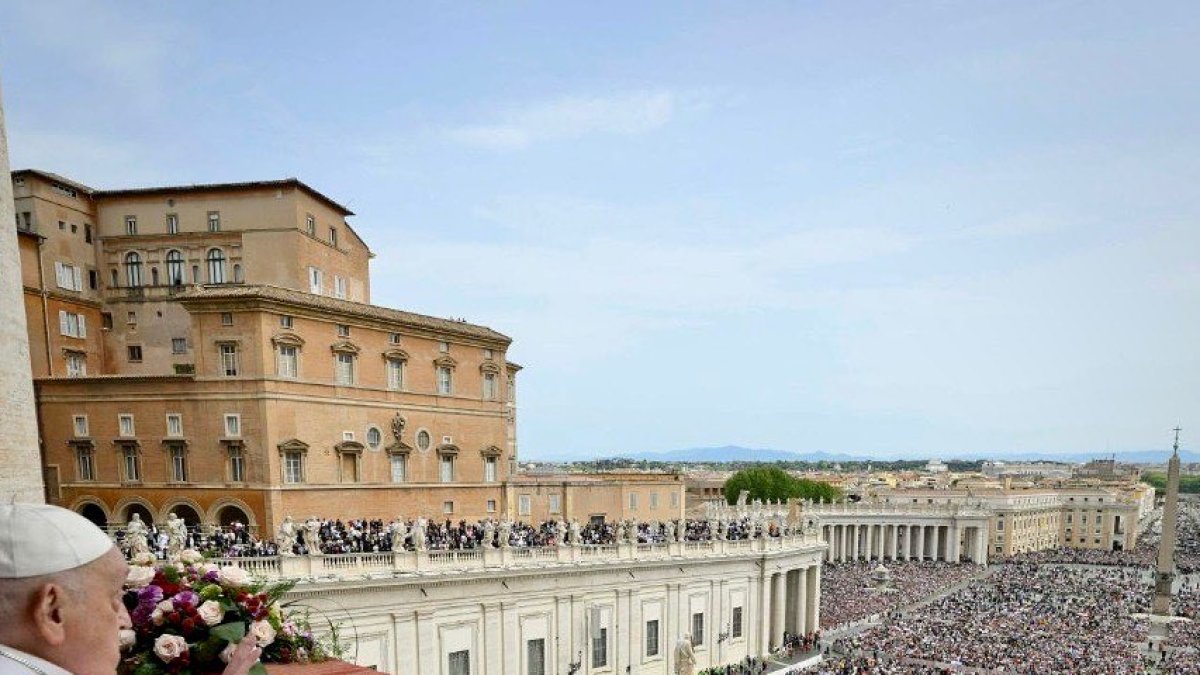 Última aparición del Papa Francisco en el Vaticano