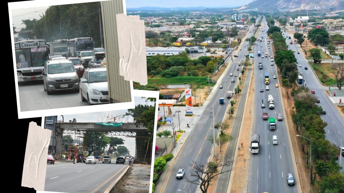 La vía a la costa lleva siendo intervenida constantemente desde julio del 2024