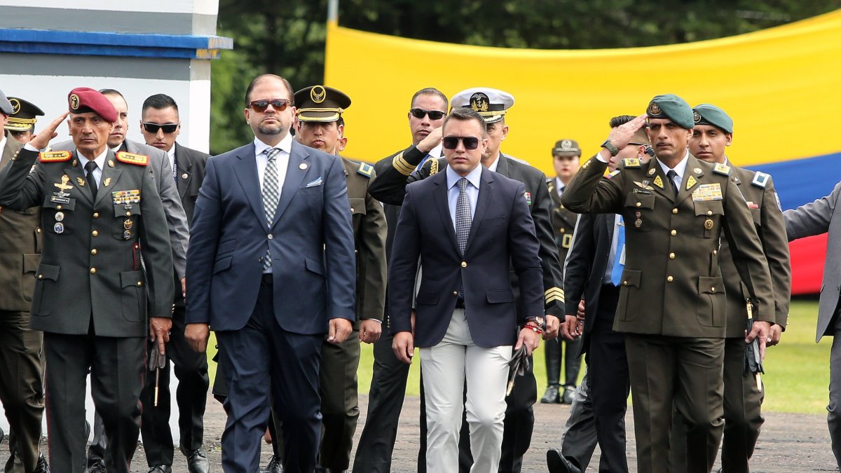 John Reimberg, ministro del Interior de Ecuador, aseguró que los nuevos acuerdos con EE.UU. buscan fortalecer la lucha contra el crimen organizado.