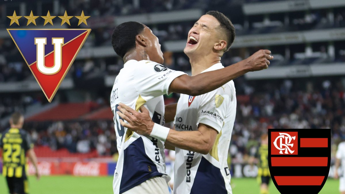 Álex Arce (d) comandará el ataque de Liga de Quito ante Flamengo.