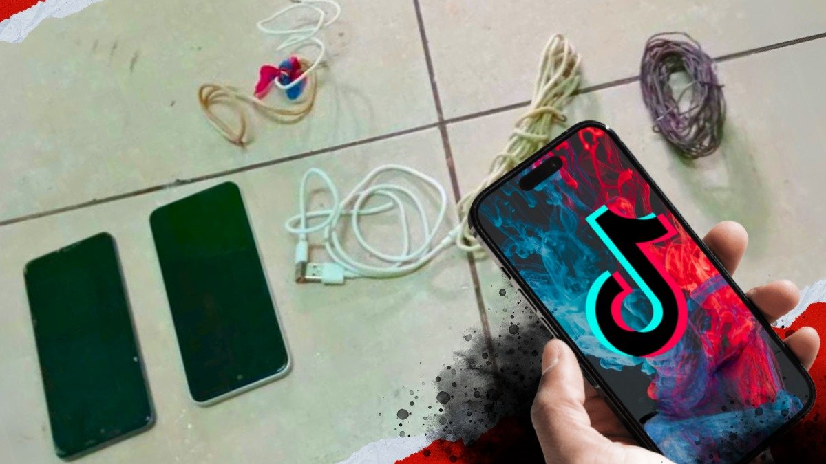 El Ejército halló equipos para grabar videos de TikTok.