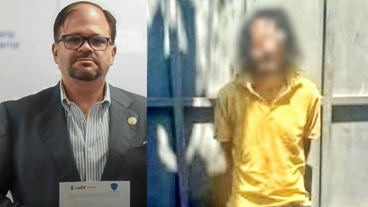 El ministro del Interior, John Reinberg, dio detalles de la captura del hombre que es investigado por llamar a atacar al presidente, Daniel Noboa.