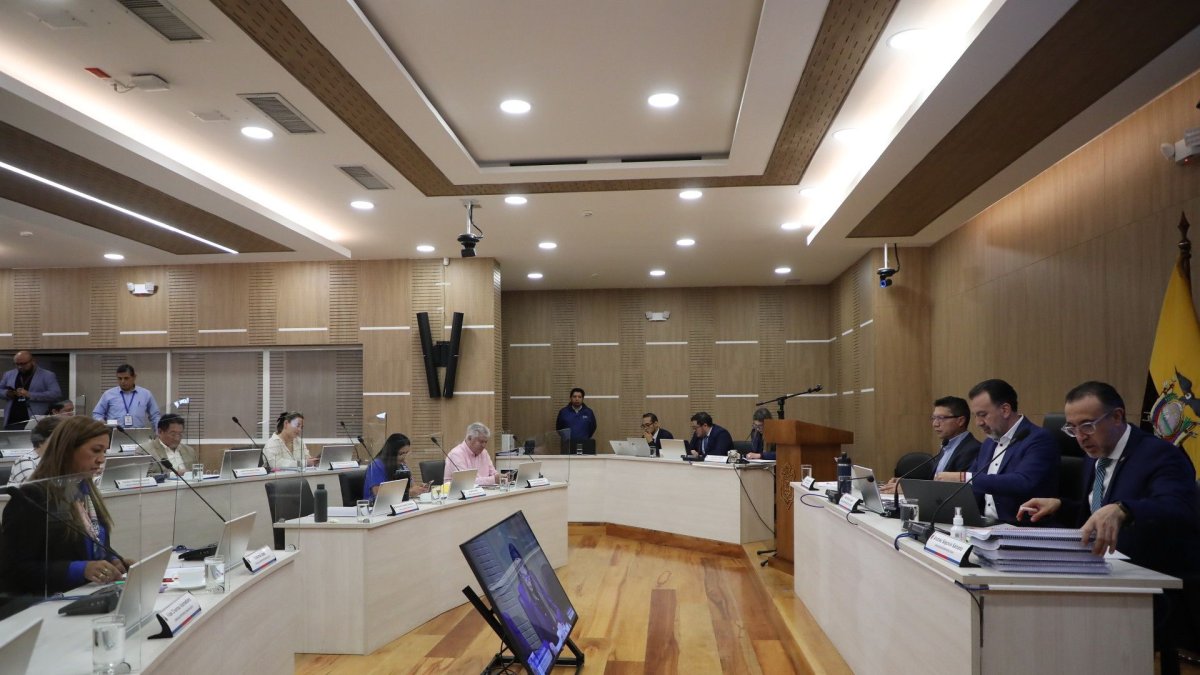 16 ediles votaron a favor de la resolución para declarar tres días de duelo en Quito por la muerte del papa Francisco.