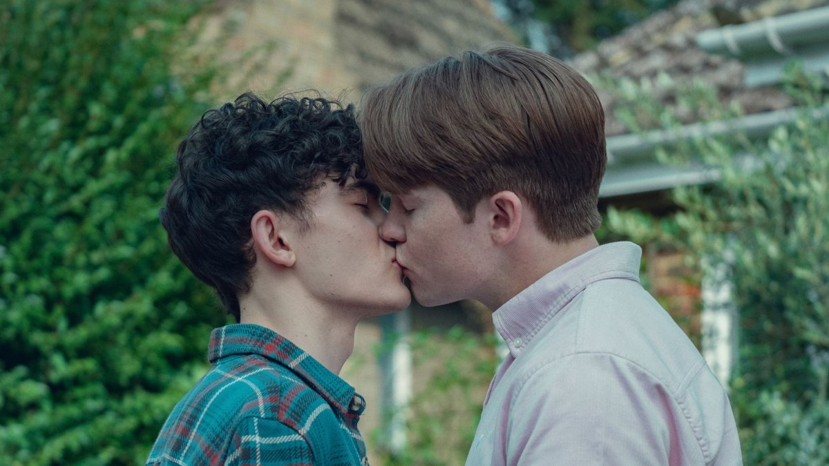 Nick y Charlie, personajes de Heartstopper.