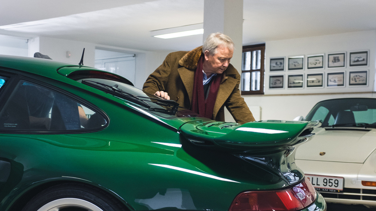 Wolfang Porsche, el octogenario heredero de la famosa marca de automóviles de alta gama que lleva su apellido.