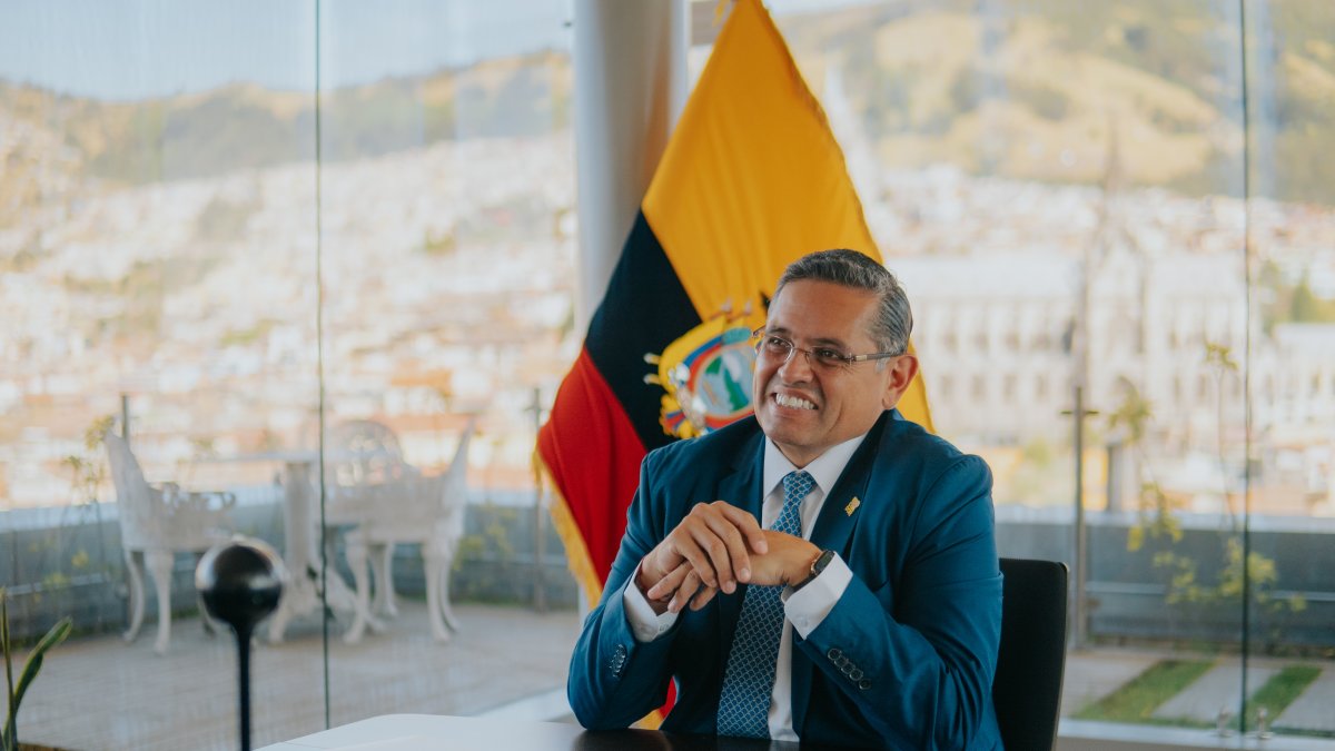 Para Mateo Estrella, ministro de Turismo, el estado de conflicto armado interno, que fue decretado en enero de 2024, tiene que ir disminuyendo para que el turismo en el país mejore.