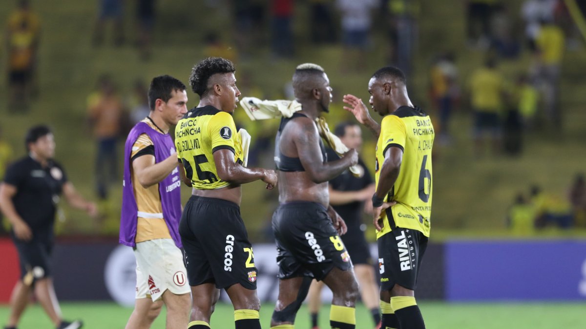 Barcelona SC y su perdida ante Universitario en el Monumental.