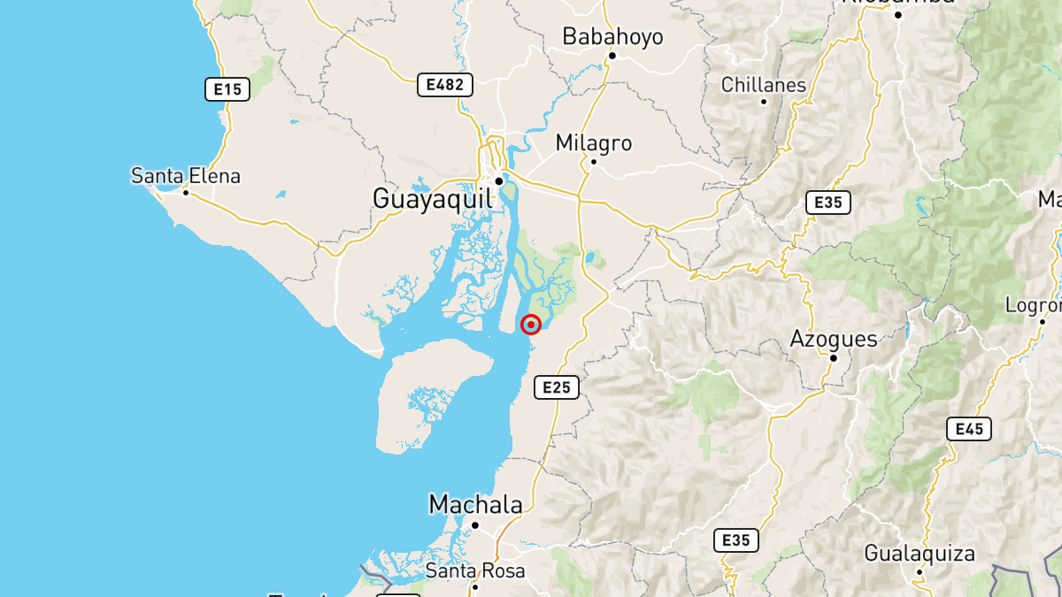Temblor en Ecuador.