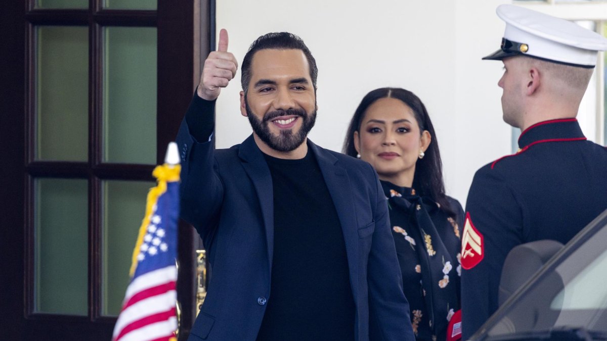 El presidente de El Salvador, Nayib Bukele, en una foto de archivo.