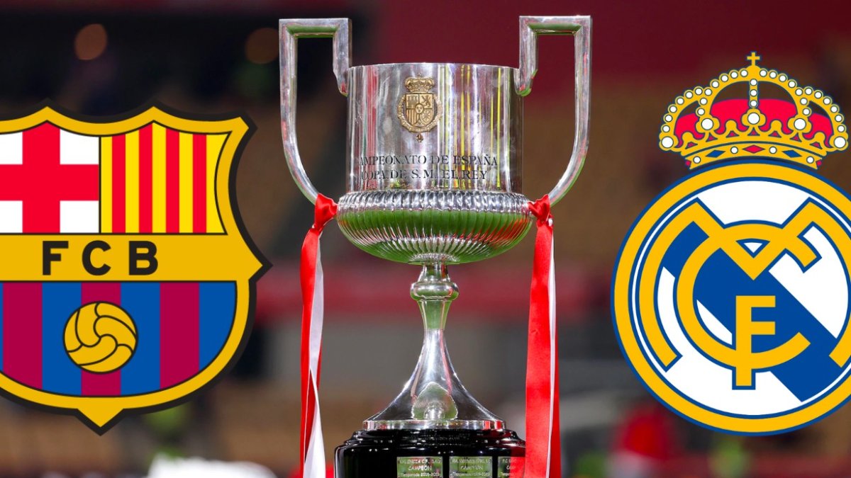 Real Madrid y FC Barcelona van por el trofeo de la Copa del Rey 2025.