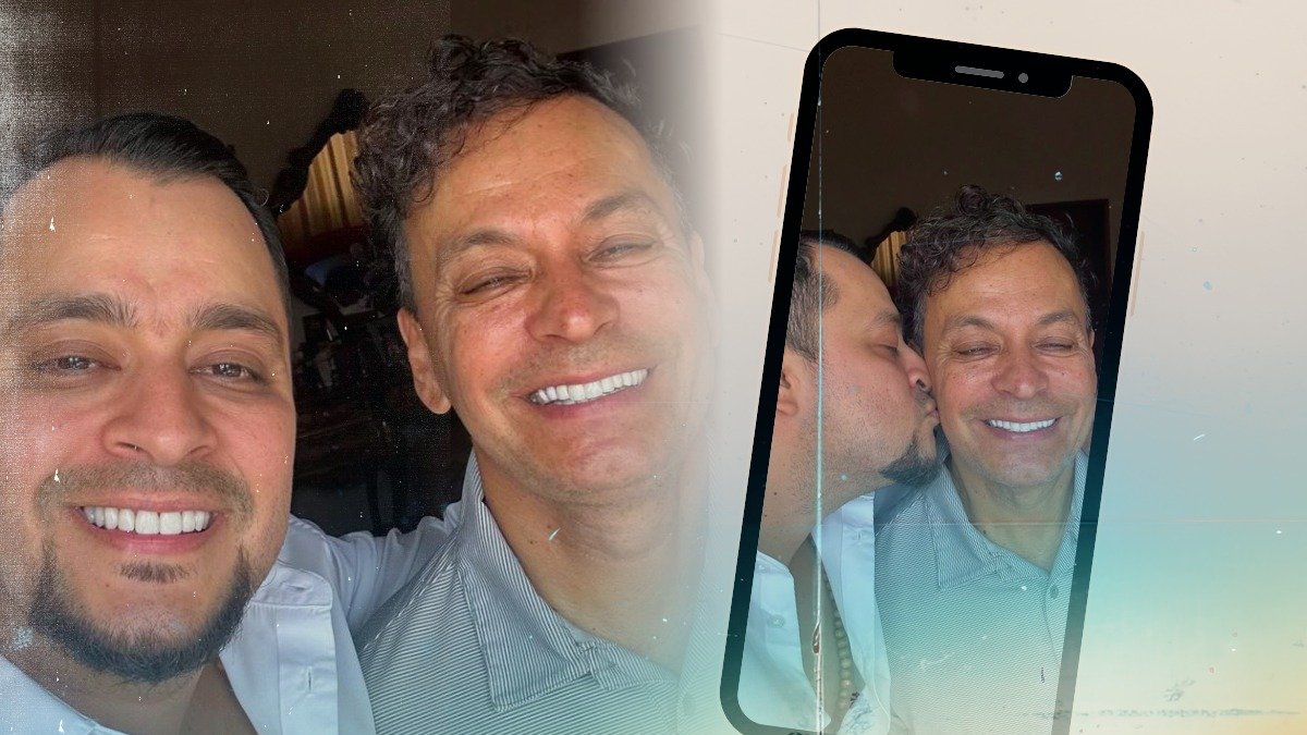 JeanPierre y su padre Roberto Bonafont ya en casa el 23 de abril del 2025.