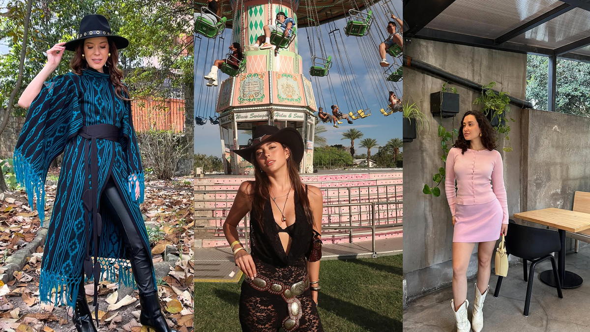 Influencers y creadoras de contenido visten con prendas estilo campestre, western y boho.