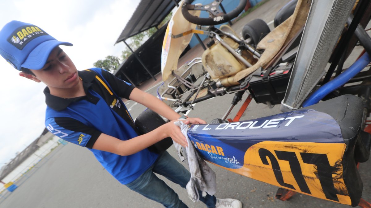 Leonidas Drouet es líder de la categoría Senior 30, pero todo puede pasar aún.