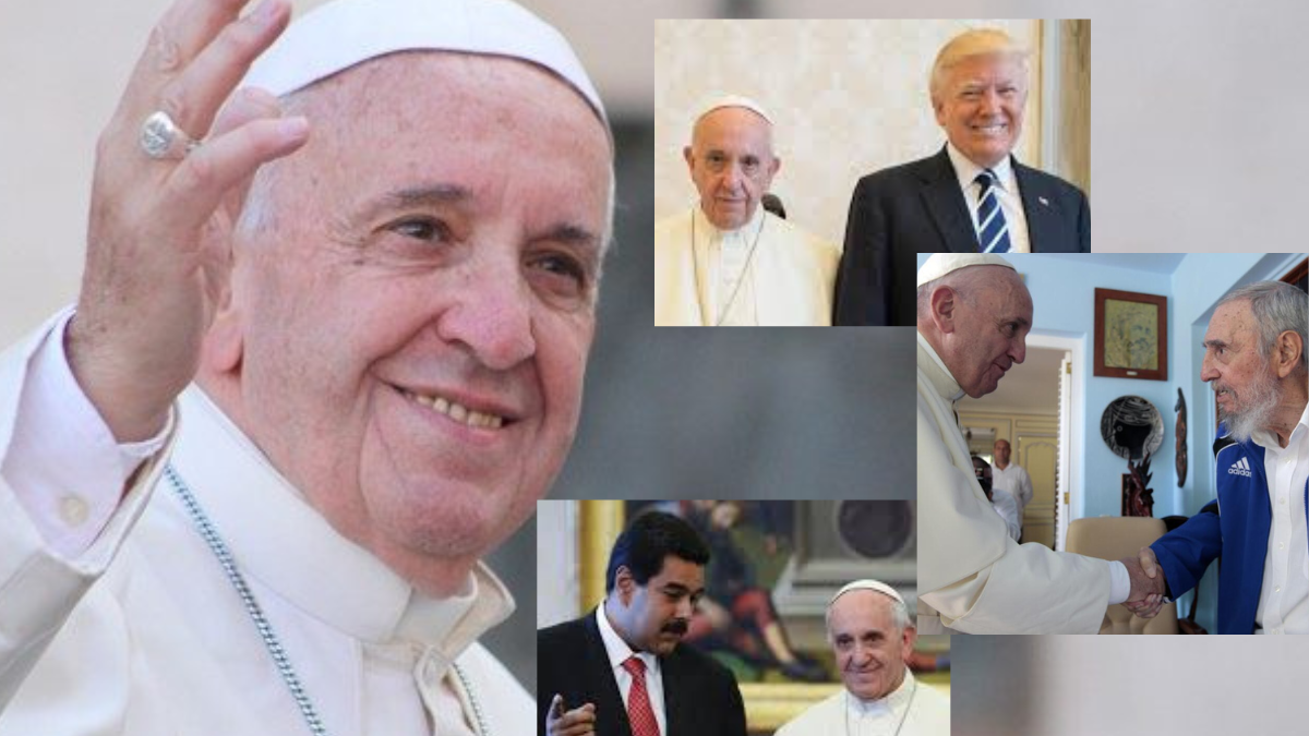 El Papa Francisco se reunió con mandatarios de Estados Unidos, Cuba y Venezuela, entre otros.