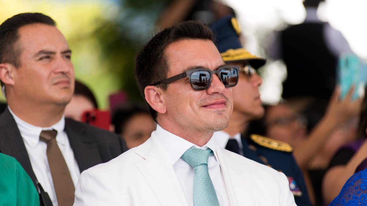 Según el presidente reelecto Daniel Noboa, la bancada legislativa de ADN superará los 70 curules.