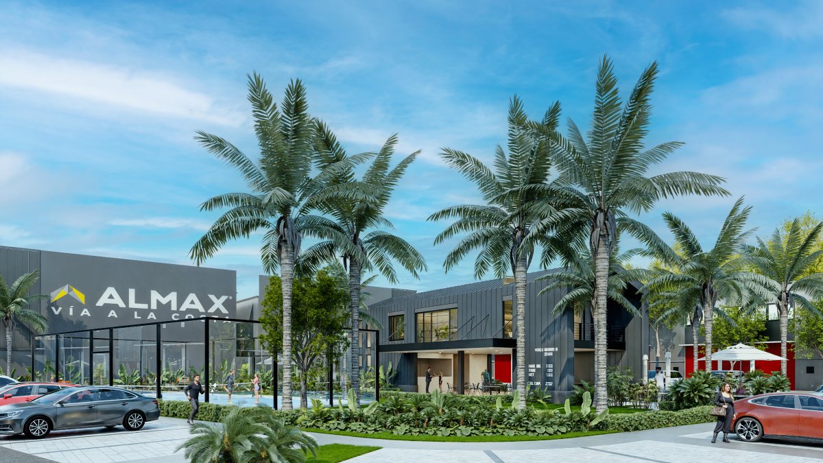 El proyecto ALMAX vía a la costa incluirá más de 200 bodegas y áreas complementarias para empresas.