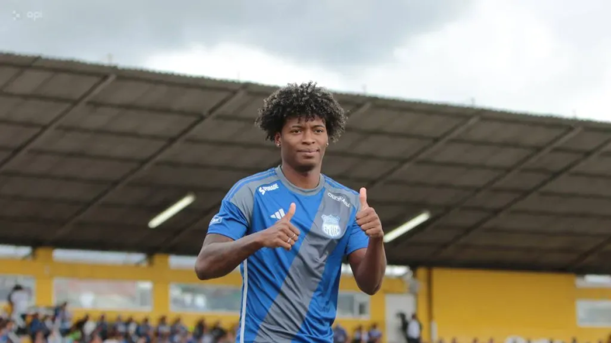 El lateral Jackson Rodríguez es jugador de Emelec.