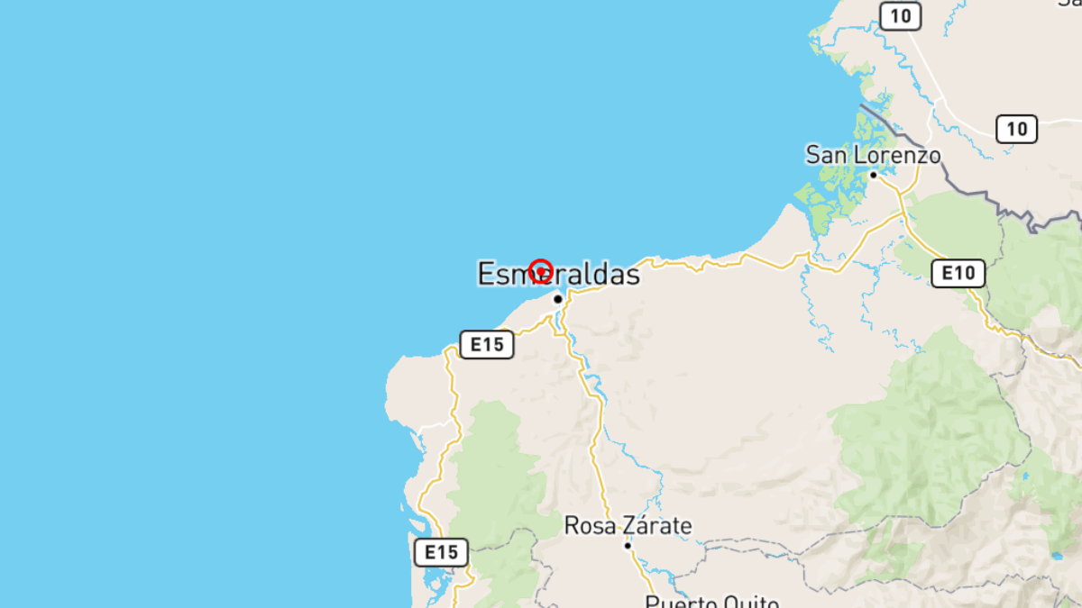 Temblor en Ecuador.