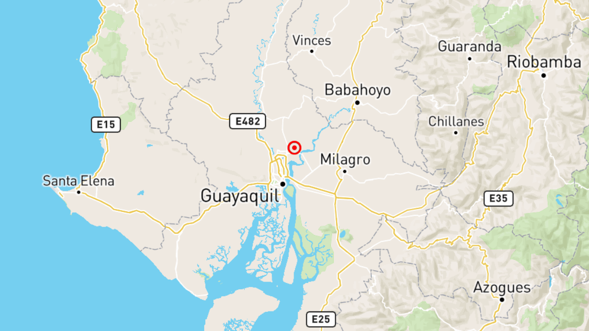 Temblor en Ecuador este 25 de abril.