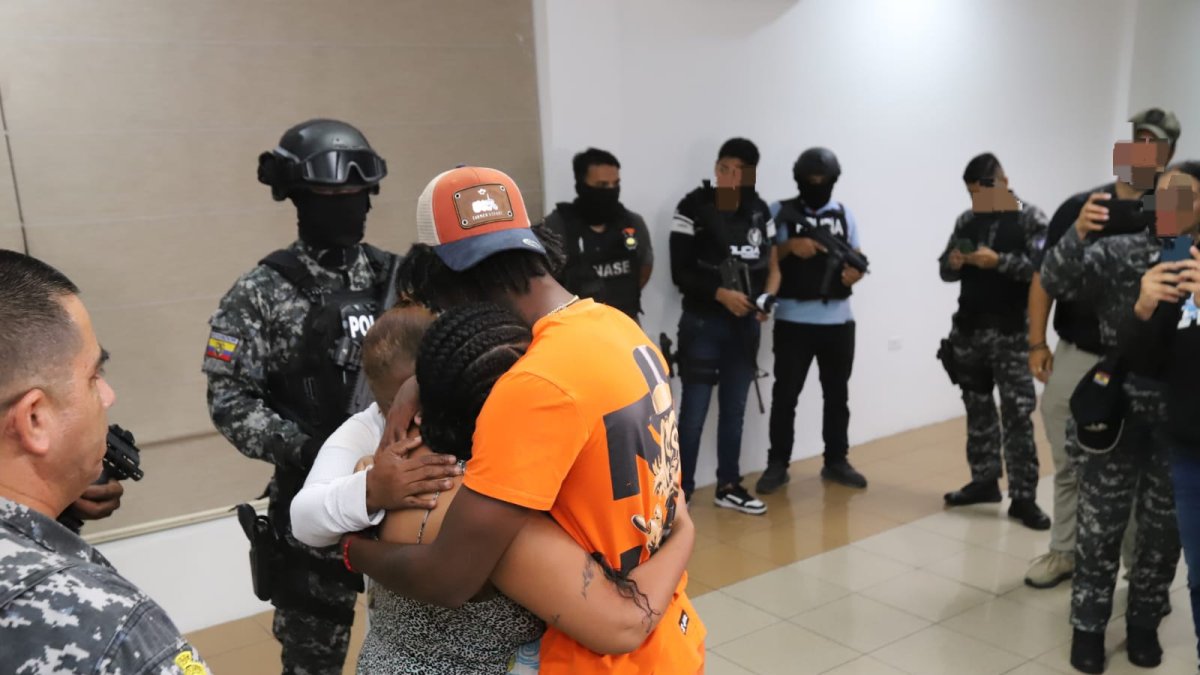 El futbolista Jackson Rodríguez se reencontró con sus familiares que fueron secuestrados.