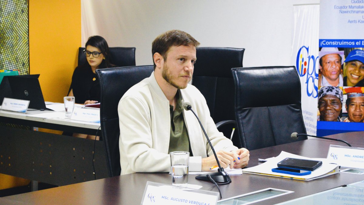 Augusto Verduga, exvocal del Consejo de Participación Ciudadana y Control Social (CPCCS), es investigado por el caso Ligados.