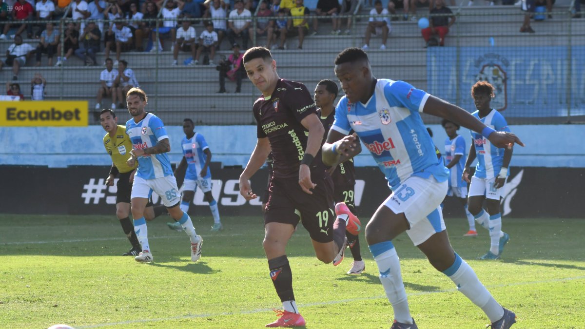 Liga de Quito visitó al Manta por la décima fecha de la LigaPro.