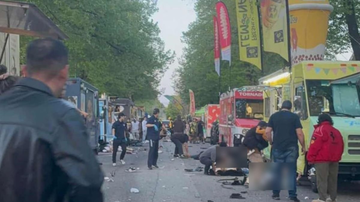 Atropello de multitud en Vancouver deja varias muertos y heridos.