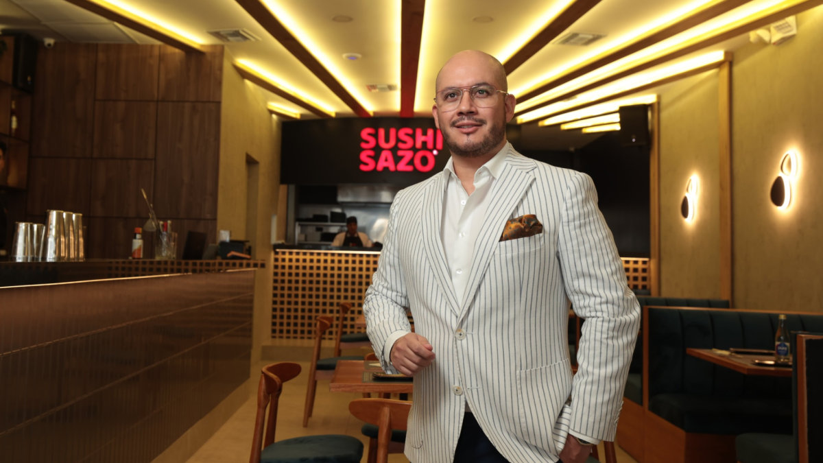 Para el CEO de Sushi Sazo, la constancia habla más que cualquier eslogan.