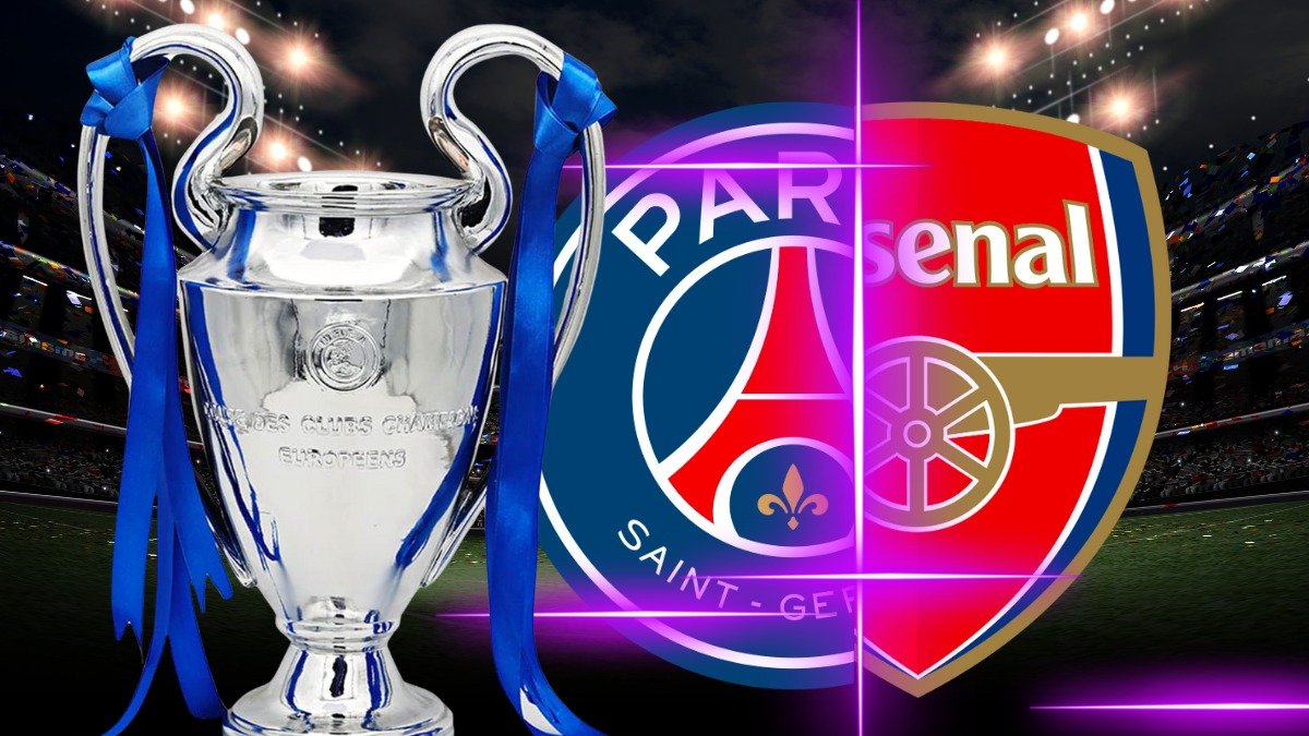 PSG y Arsenal chocan en la semifinal de Champions League 2024-25.