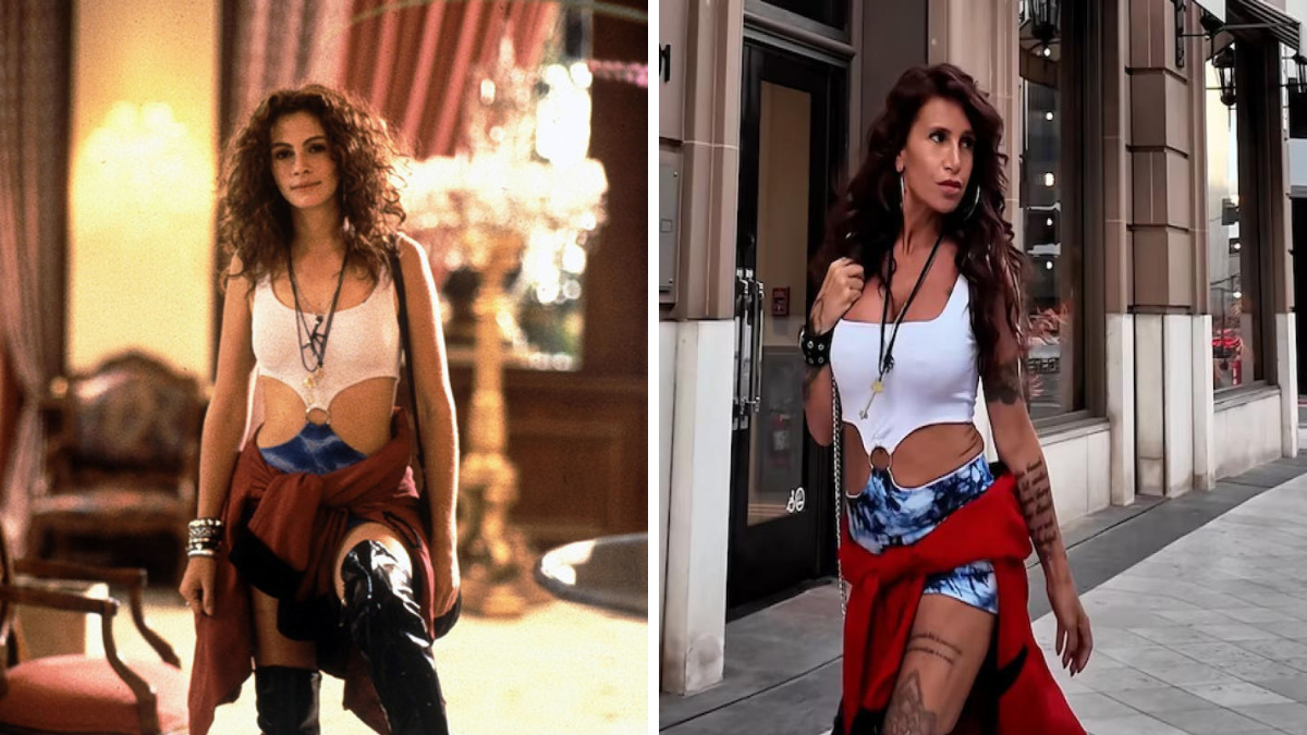 Julia Roberts y Florencia Peña en el mismo papel: Vivian en Pretty Woman
