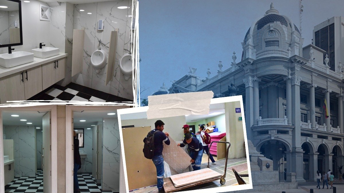 Institución. El Municipio de Guayaquil informó de arreglos en baños.