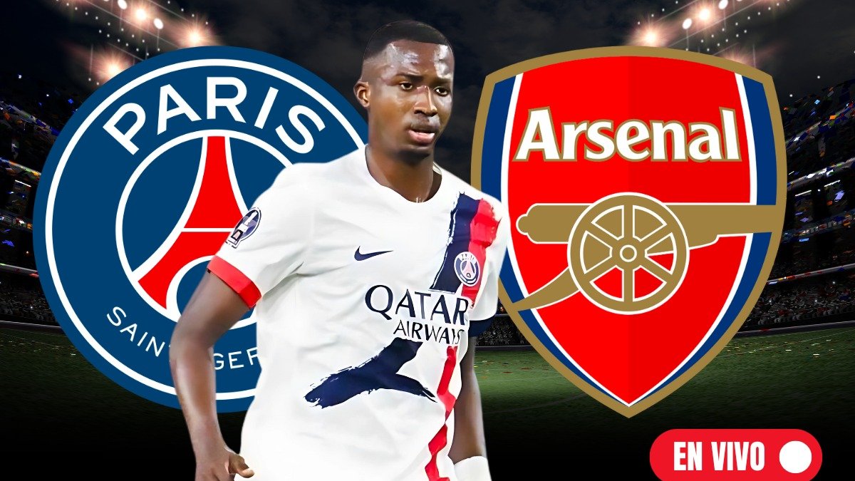Willian Pacho será estelar en la defensa del PSG, que visita al Arsenal en Londres.