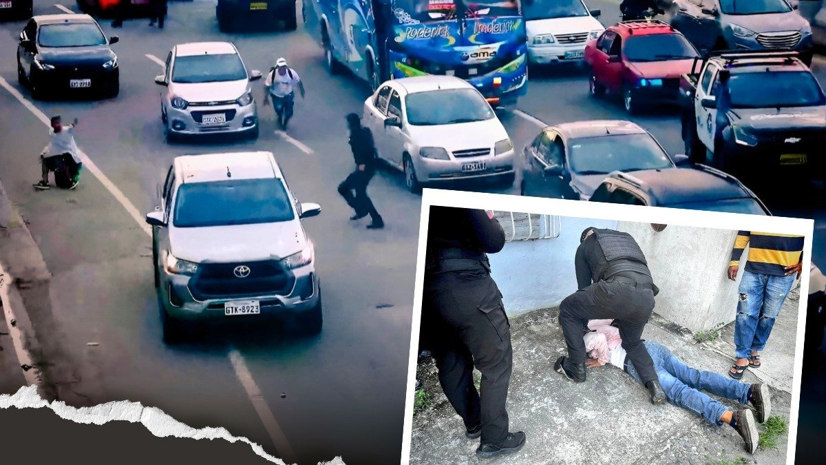 El hecho se registró en la autopista Narcisa de Jesús.