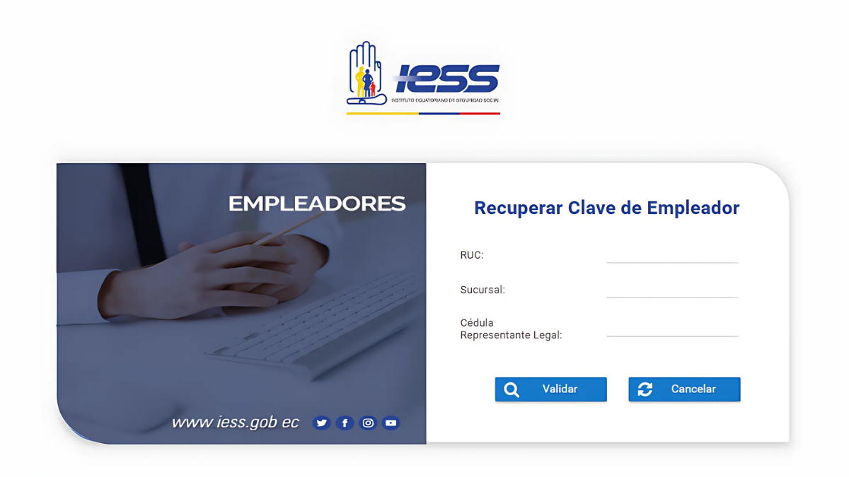 Usuarios del IESS pueden desbloquear su cuenta y restablecer la contraseña fácilmente en línea.