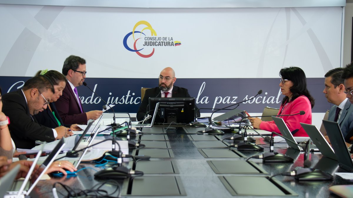 El pleno del Consejo de la Judicatura sesionó este 30 de abril de 2025 y aprobó el reglamento.