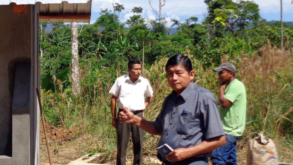 Autoridad. Elario Tanguila fue alcalde de Arajuno entre 2014 y 2019.