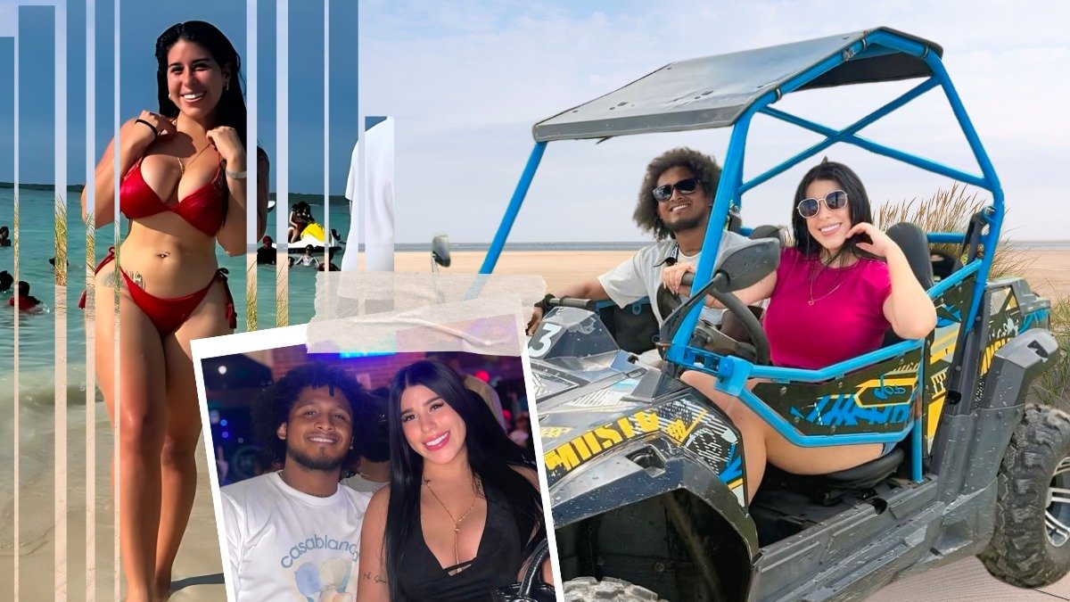 Melina Paredes y Christian Alemán tienen una relación amorosa.