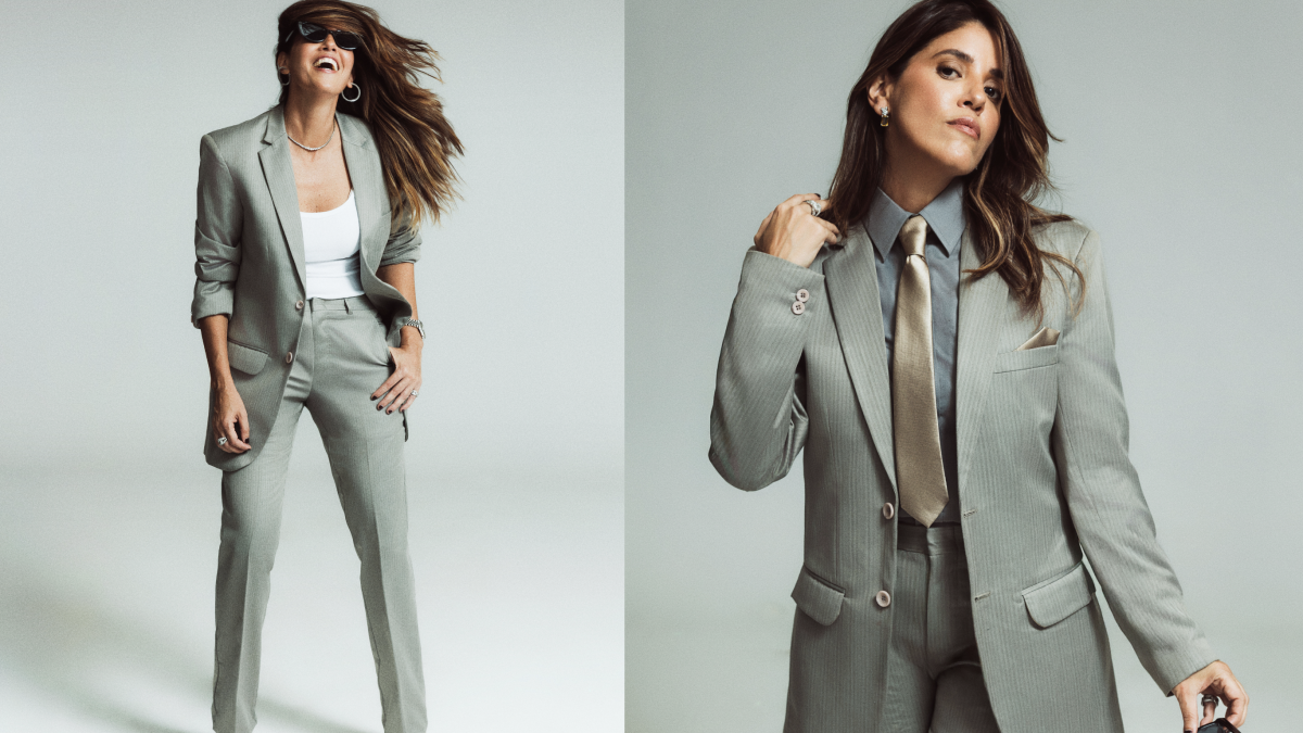 Teresa Valencia cuenta con una nueva colección en la que destacan los trajes sastres.