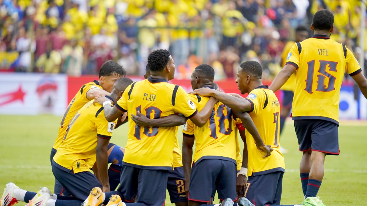 Ecuador es uno de los primeros en la tabla de las Eliminatorias Sudamericanas rumbo al Mundial 2026